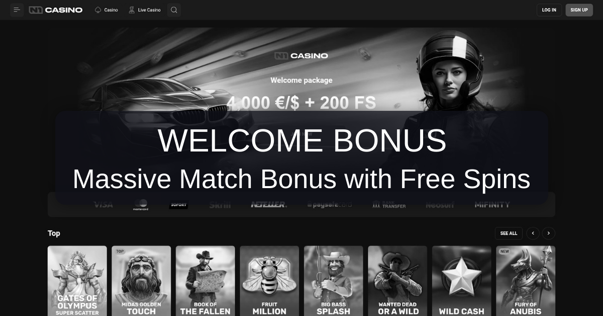 N1Casino Canada - Premium Online Gaming